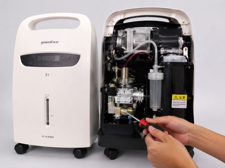 新乡鱼跃制氧机E1/E2/E3/E4故障代码维修